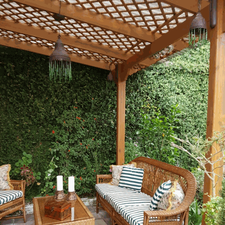 Pergolas y Juegos de Madera De Mi Jardin