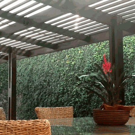 Pergola bastidor contemporaneo